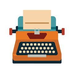 old fashioned typewriter