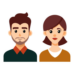 Fototapeta premium set of people icons