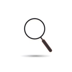 Minimalist Vector Search Magnifying Glass