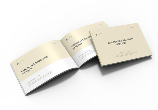 Landscape Brochure Mockup