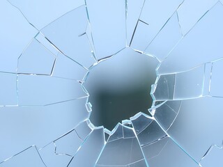 hole in the glass