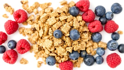 cereal with berries