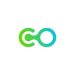 Intertwined Circles Symbol of Connection