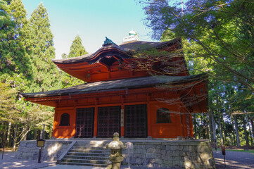静寂の中に佇む比叡山戒壇院