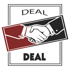 handshake between two people