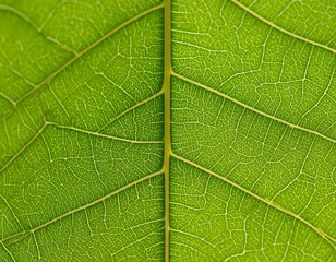 Obraz premium Detailed leaf veins