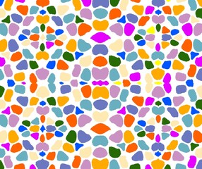 Illustration of abstract seamless pattern background, fabric pattern, paper pattern, tile pattern,