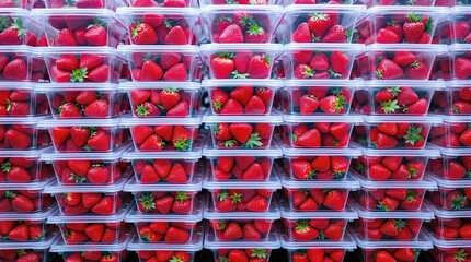 strawberries in a box