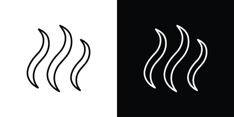 Aroma icon collection. Line vector sign, symbol for web and mobile