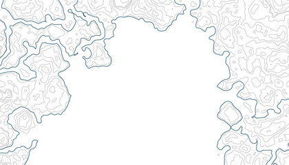 Topographic map background geographic line map with elevation assignments. Design illustration for wall art, fabric, packaging, web, banner, wallpaper.
