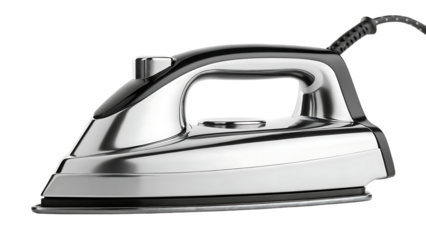 iron isolated on transparent isolated on white background