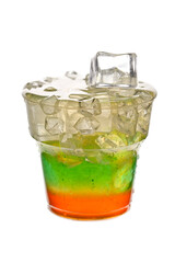Cocktail with ice