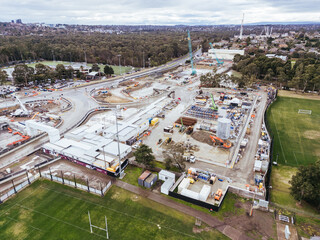 North East Link Under Construction in Melbourne Australia