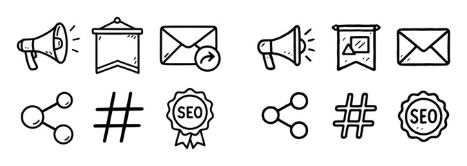 Marketing Icon Grid
