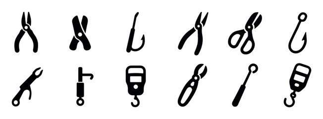Fishing Tackle Icons