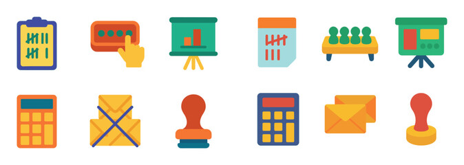 Election Icon Set