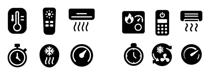 Airconditioning Control Icons