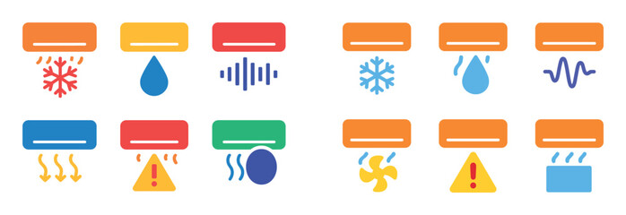 Aircon Issues Icons