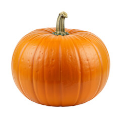 Fresh Orange Pumpkin: Symbol of Autumn and Halloween
