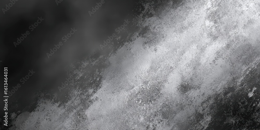 Poster abstract monochrome photo of cascading water creating a dynamic texture with foamy bubbles and dark 