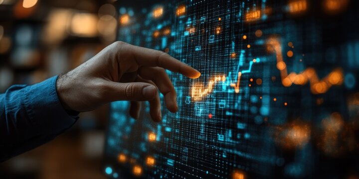 Sale Growth Concept.