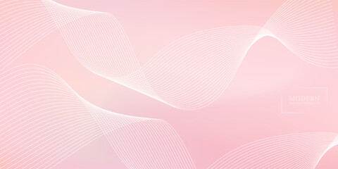 Femine ombre blush gradient seamless bg with noise texture. Delicate soft pink pattern with a pearlescent effect. Nude color tone skin as makeup base powder. vector modern in bussines © Khoirul