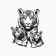 tiger vector illustration