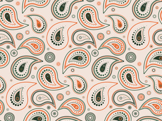 Ornament symmetry a creativity wallpaper. Cool card with paisley greeting. Eternity carpet in drawn pattern.
