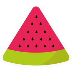 Summer Sticker Vector