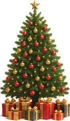 Abstract geometric shapes and lines in vibrant colors isolated on white background isolated on transparent background