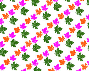 Illustration of abstract seamless pattern background, fabric pattern, paper pattern, tile pattern,