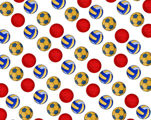 Illustration of abstract seamless pattern background, fabric pattern, paper pattern, tile pattern,