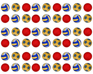 Illustration of abstract seamless pattern background, fabric pattern, paper pattern, tile pattern,