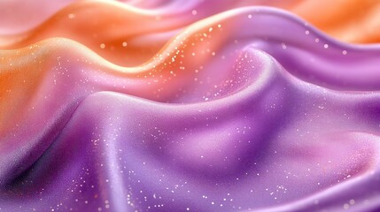 Obraz premium An abstract background with 3D rendered flowing cloth.