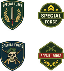 Set of Special Force logo