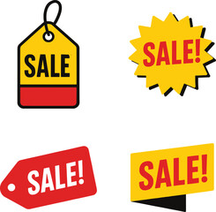 Set of Sale Logo icon