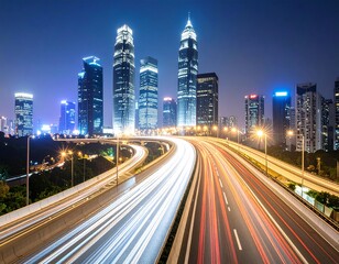 City Expressway at Night