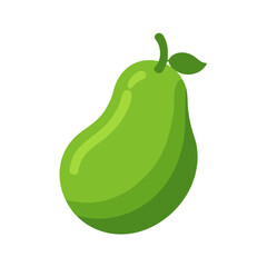 chayote on transparent background