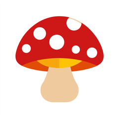mushroom on transparent background