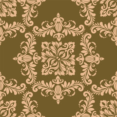 Classic Thai pattern style for fabric and background.