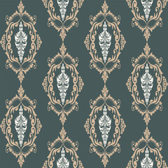 seamless damask pattern
