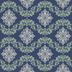 seamless damask pattern