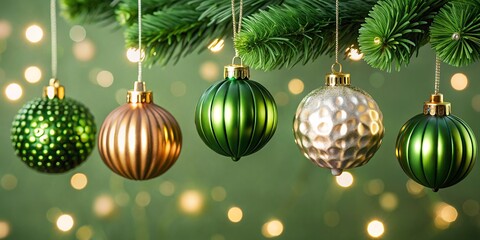 christmas decoration on a tree