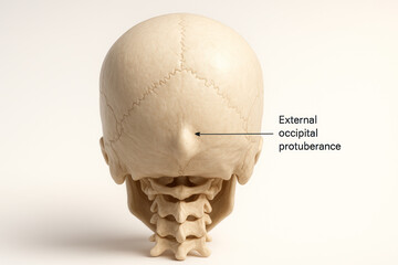 Human Skull Anatomy Illustration