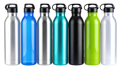 Sports water bottle wColorful water bottles collection with stainless steel, transpararent