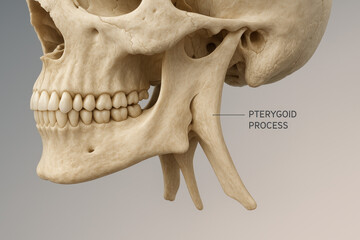 Skull anatomy Illustration