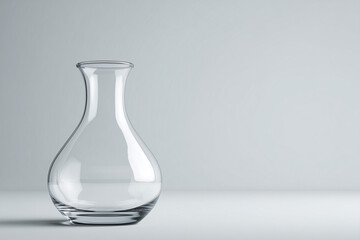 Transparent Glass Vase