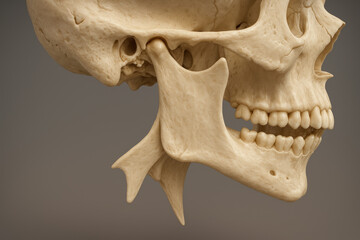 Human Skull Anatomy, Illustration
