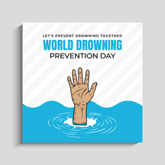 World Drowning Prevention Day Social Media Post