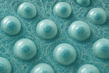 Microscopic Cells Illustration